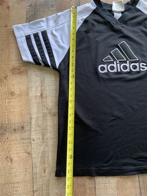 adidas replica jersey sizing|adidas 3 striped jersey.